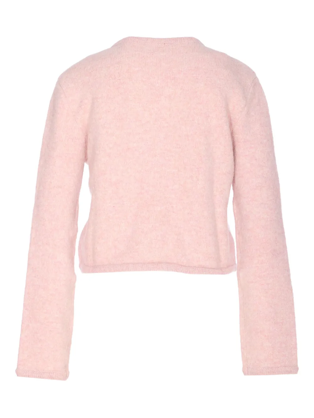 DUNST cardigan en maille bouclée à design sans col | Cardigans | Image 2
