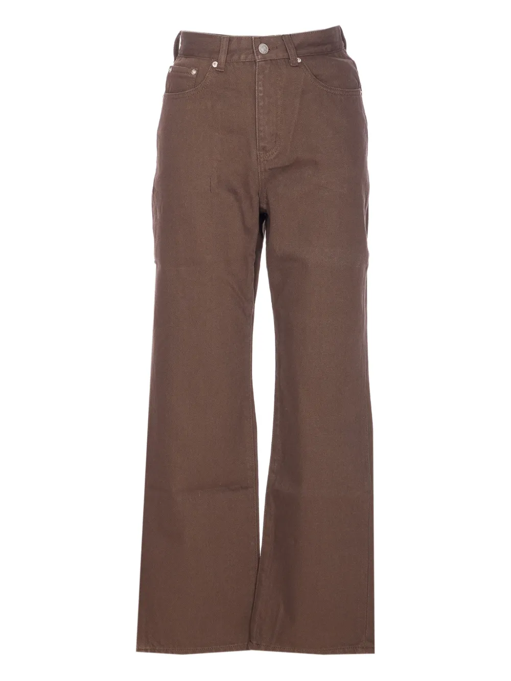 DUNST Calça jeans com logo | Marrom | Image 1