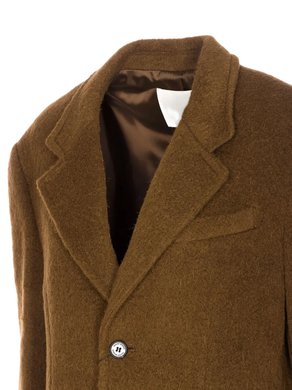 Dunst Front-button Jacket In Brown