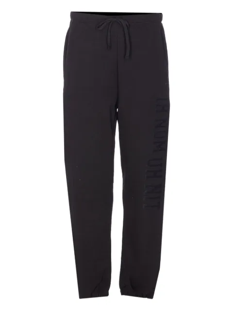 Ih Nom Uh Nit elasticised logo-patch track pants