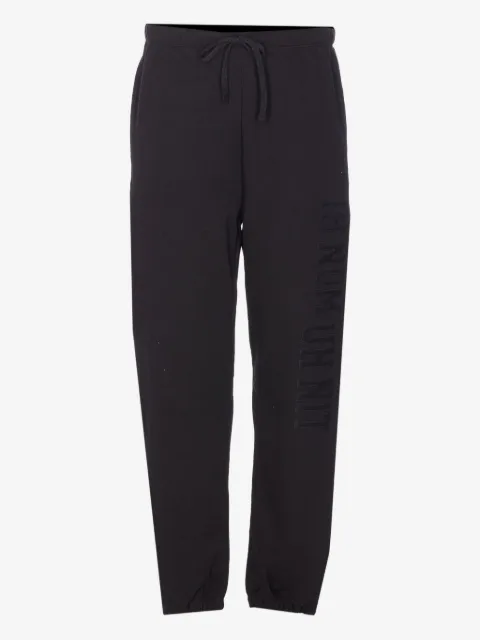 Ih Nom Uh Nit elasticised logo-patch track pants