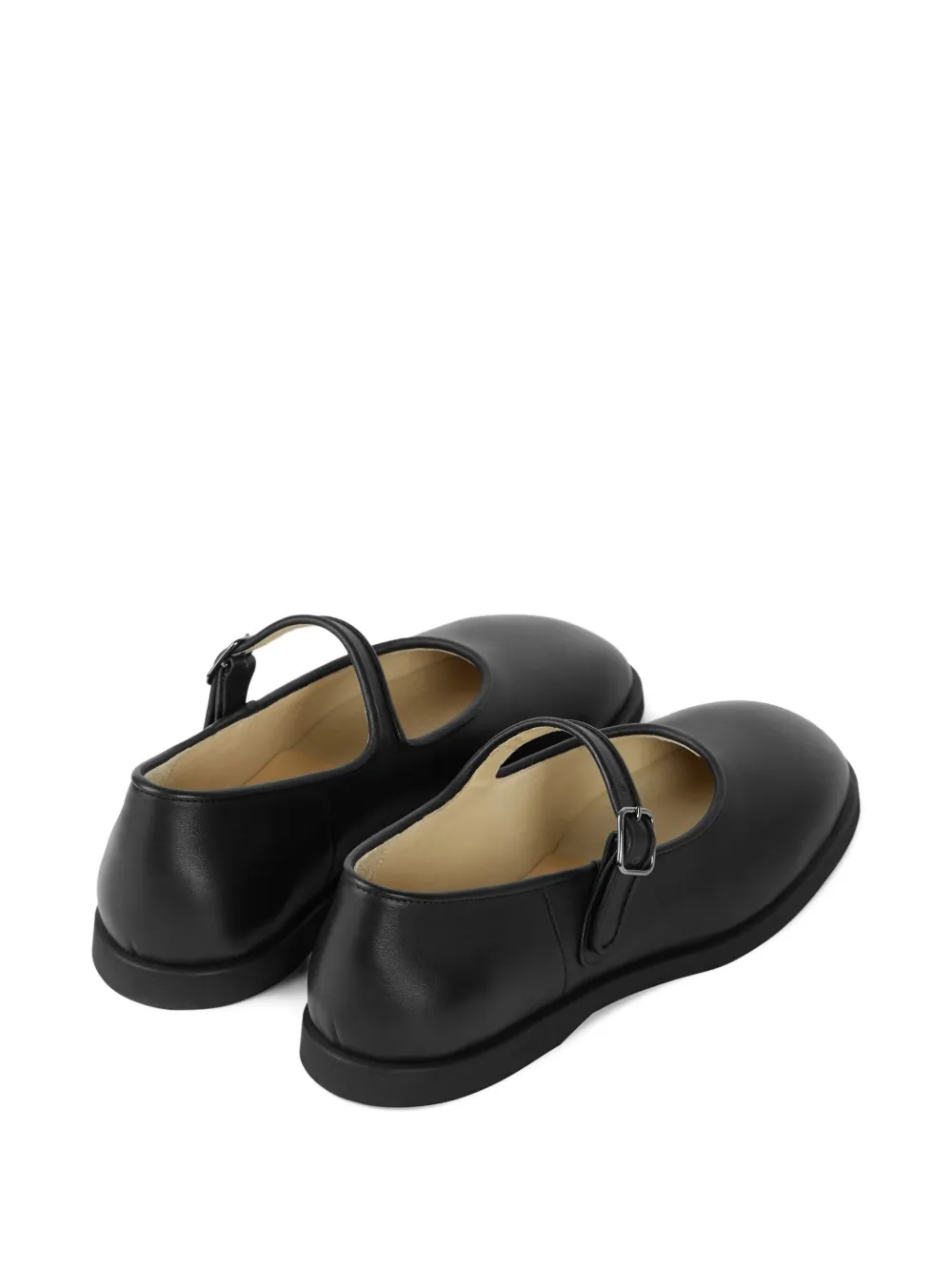 Homies Polly Ballet Flats In Black