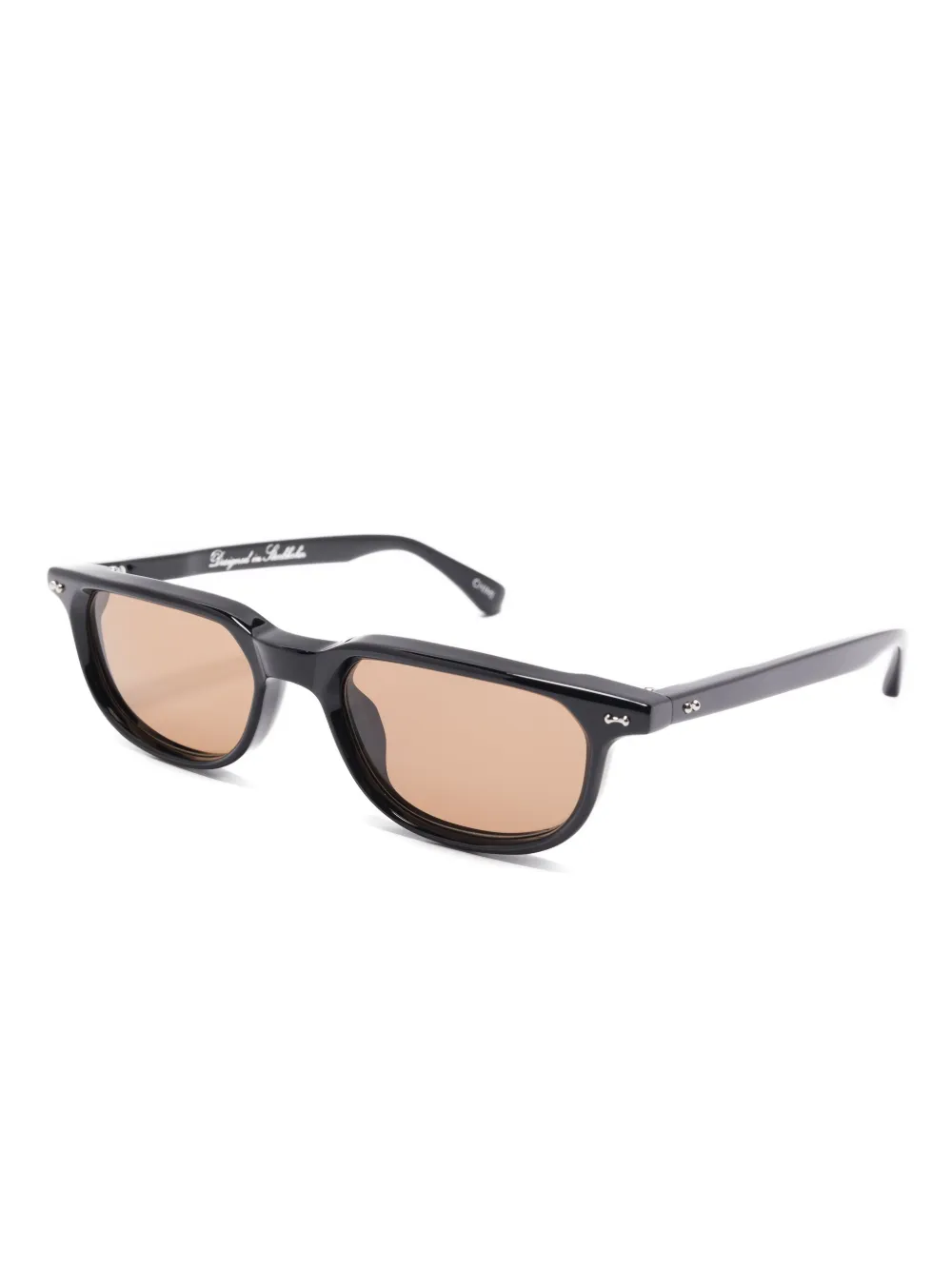 Chimi Novis rectangle-frame sunglasses - Zwart