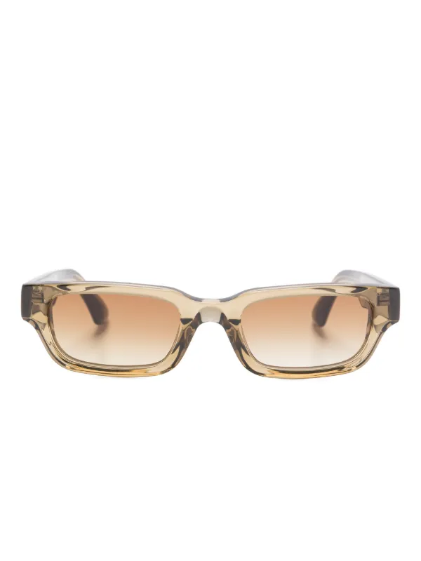 Chimi rectangle-frame Sunglasses | Green | FARFETCH RO