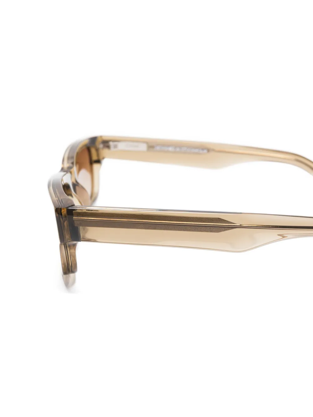 Chimi Rectangle-frame Sunglasses In Brown