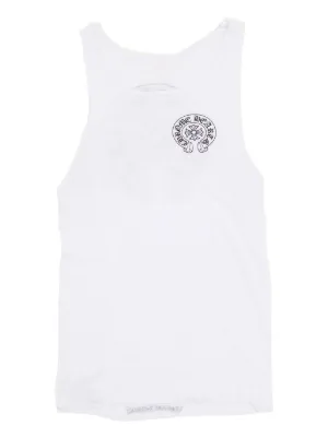 Chrome Hearts タンクトップ MEDIUM ホワイト Chrome Hearts White Tank Top - Chrome Hearts