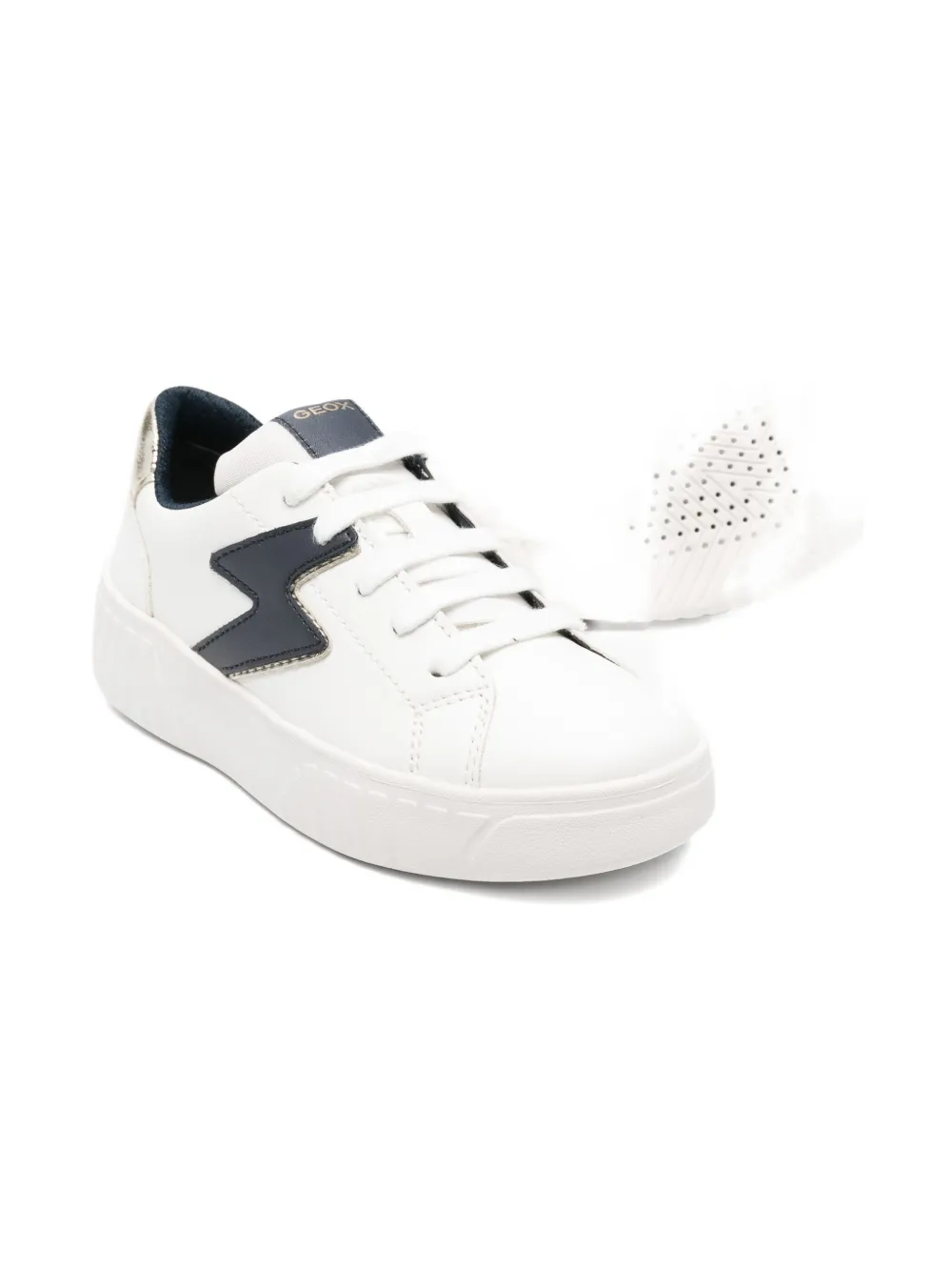 Geox Mikiroshi Sneakers In White