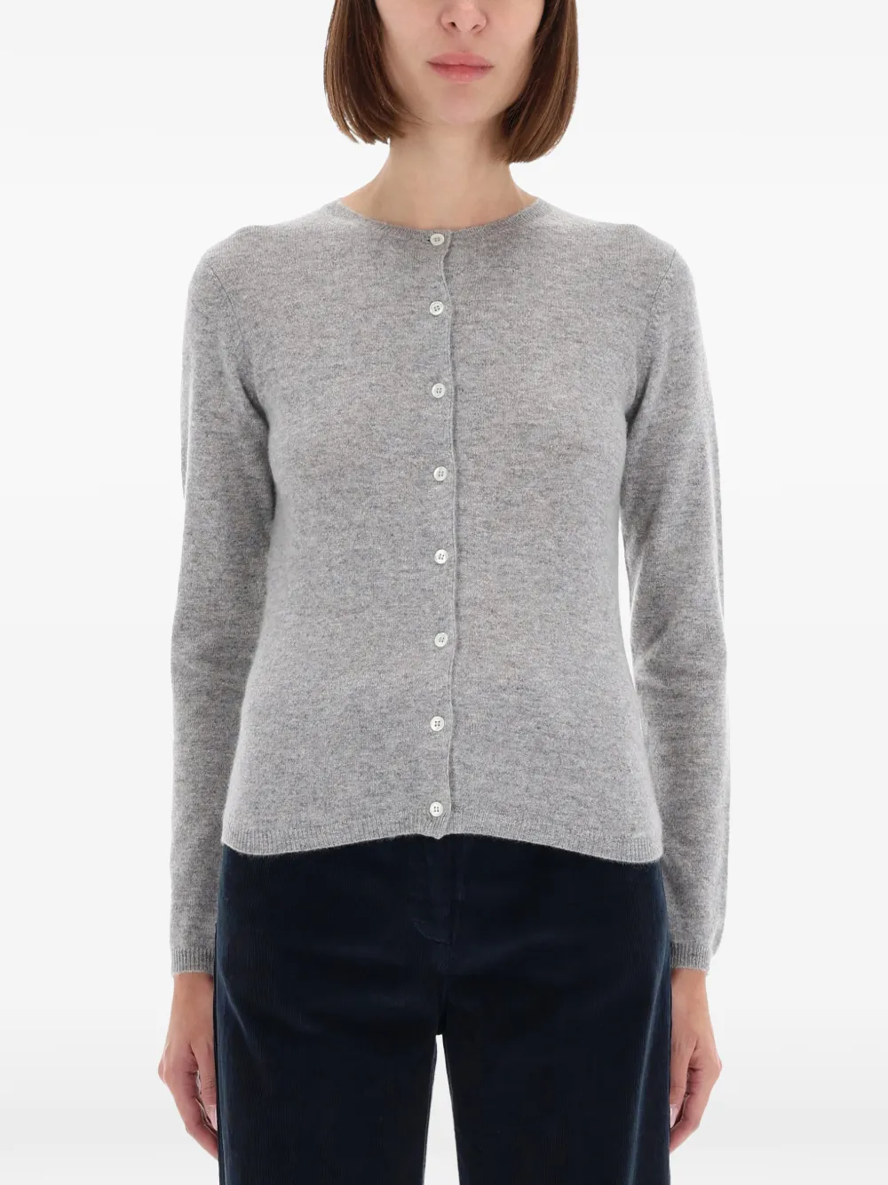 ASPESI buttoned cardigan | Grey | Image 1
