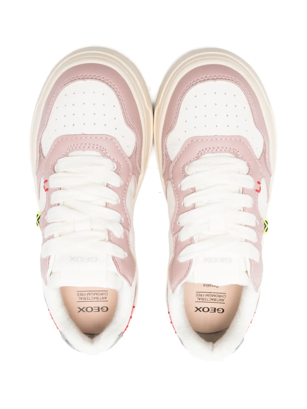 Geox Lestrella Sneakers In Pink