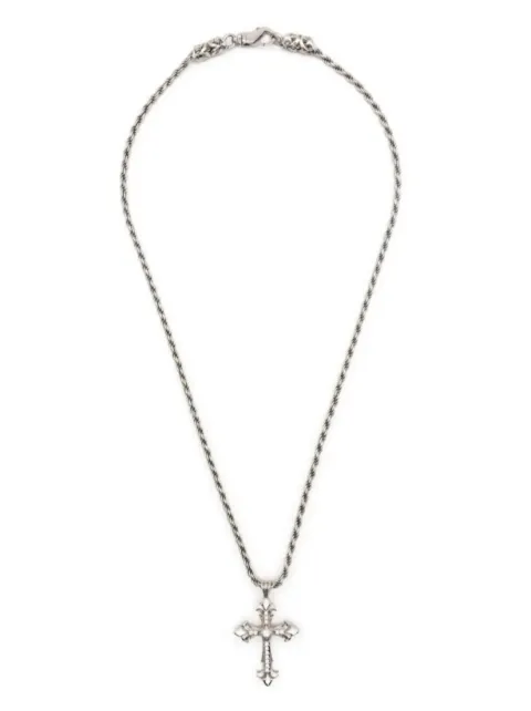 Emanuele Bicocchi Fleury cross-pendant necklace