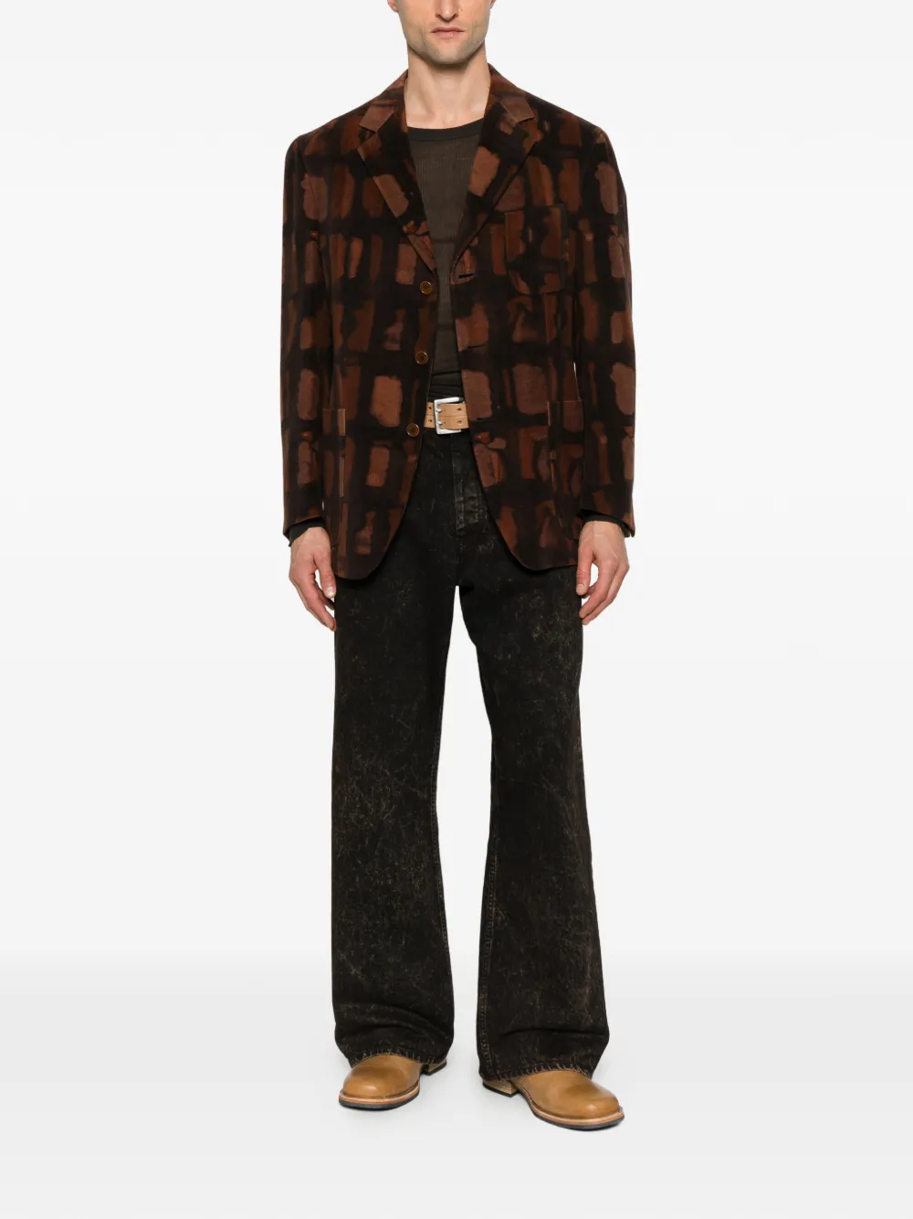 Romeo Gigli Pre-Owned patterned jacket | Image 2