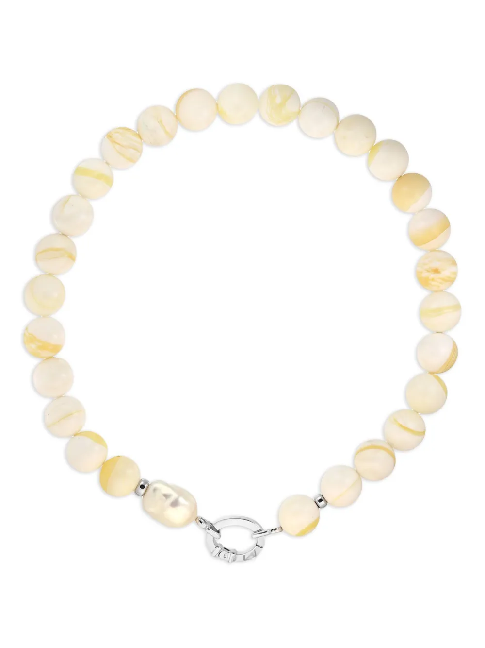 OBSIDIAN collier à perles | tons neutres | Image 1