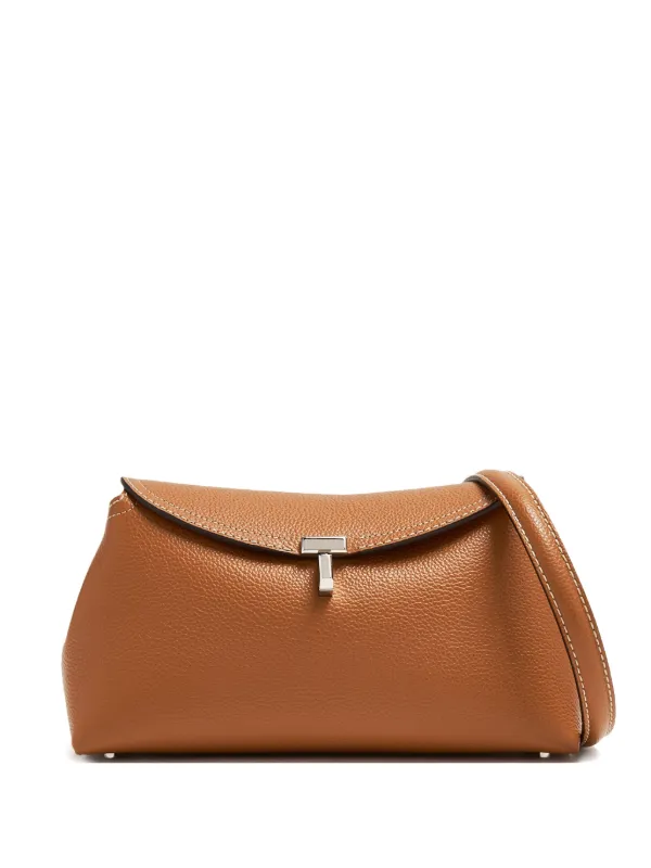 TOTEME T-Lock ショルダーバッグ | ブラウン | FARFETCH JP