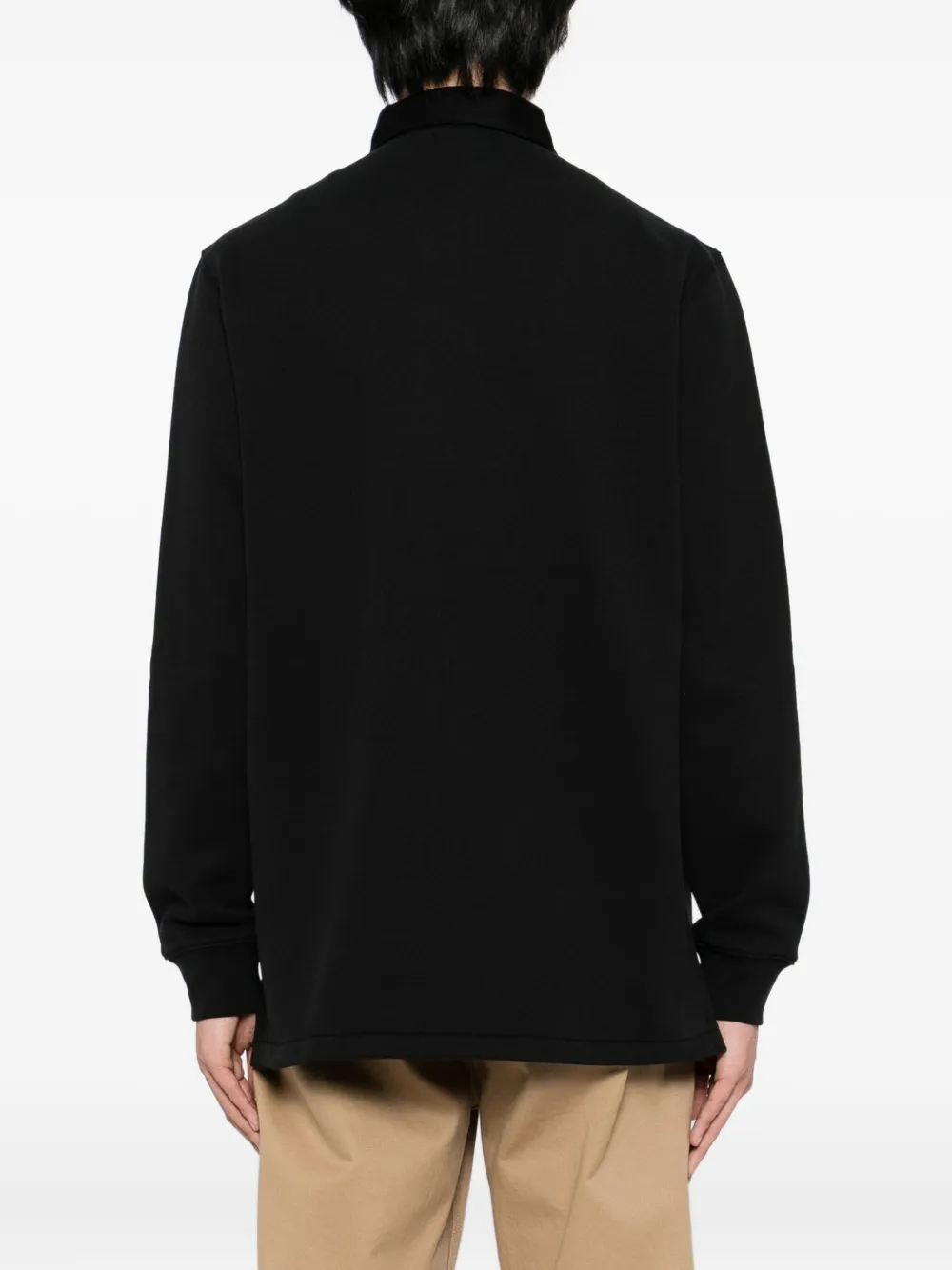 Polo Ralph Lauren Poloshirt met geborduurd logo Zwart