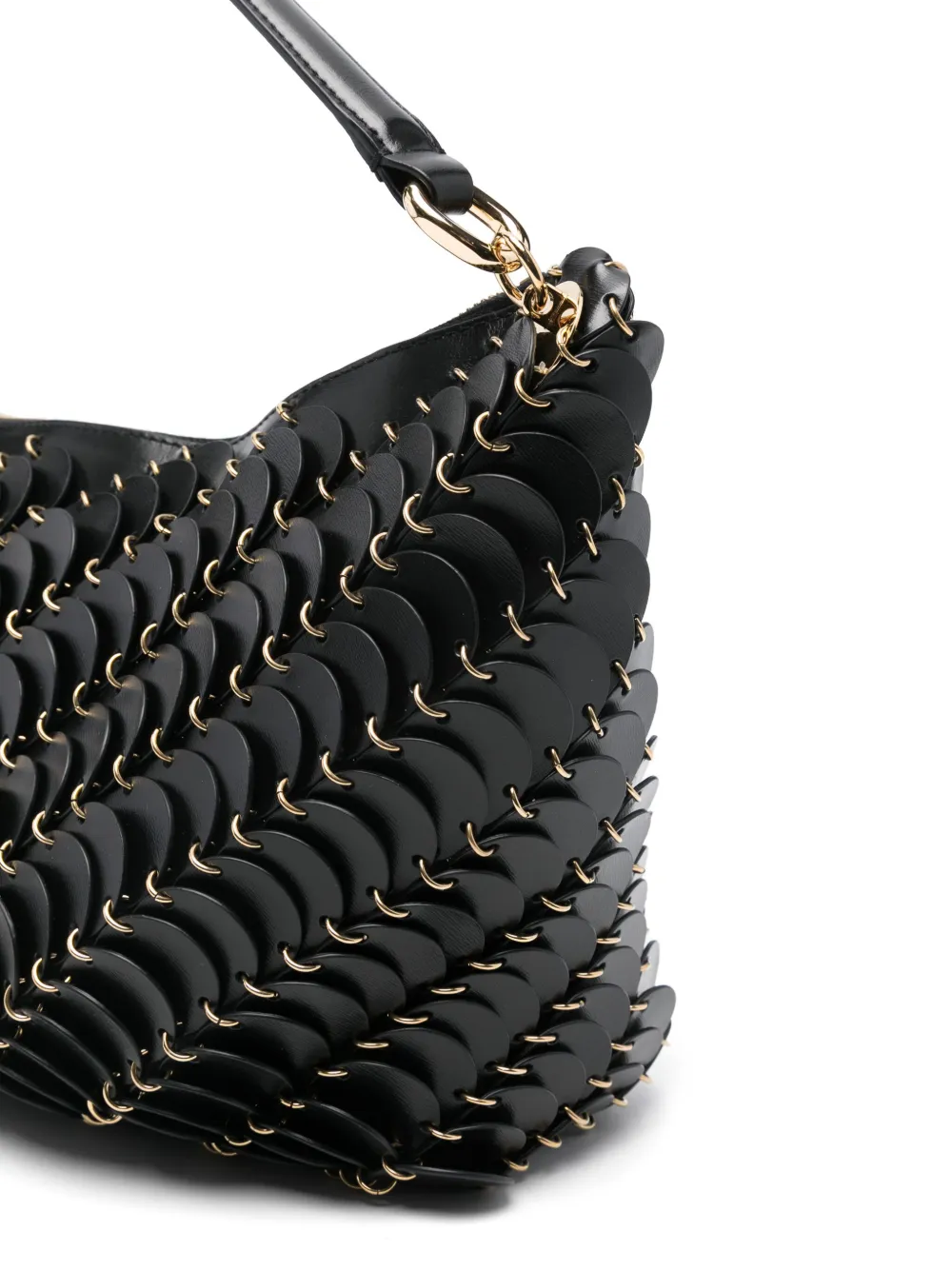 Rabanne Paco Shoulder Bag In Black