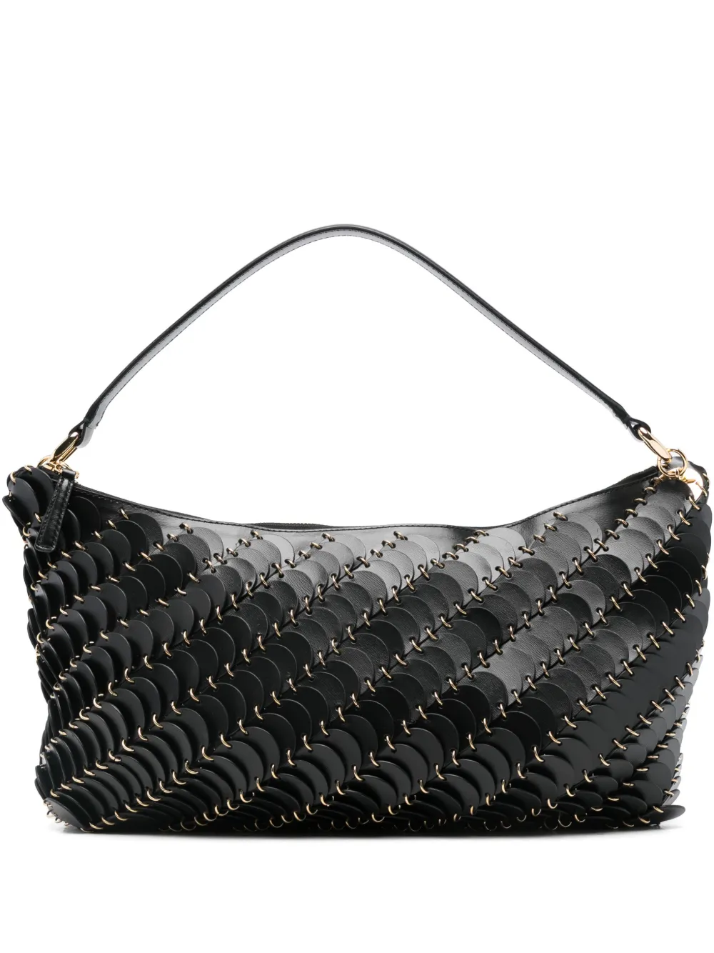 Rabanne Paco Shoulder Bag In Black