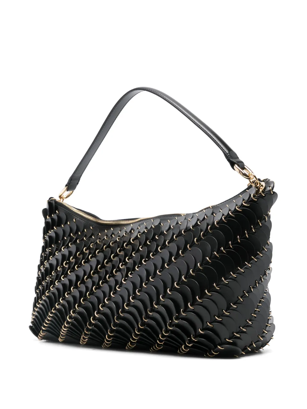 Rabanne Paco Shoulder Bag In Black