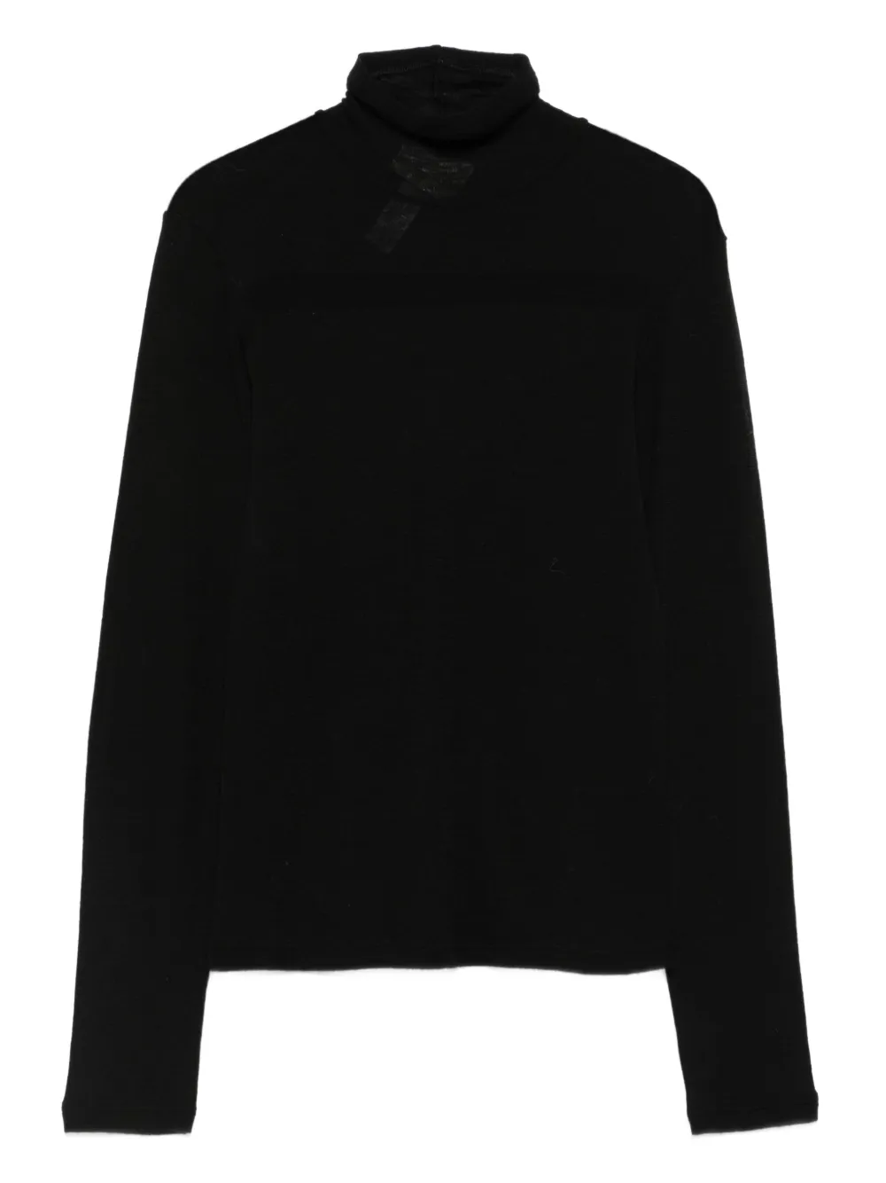 Forte Forte Maglione in maglia fine - Nero