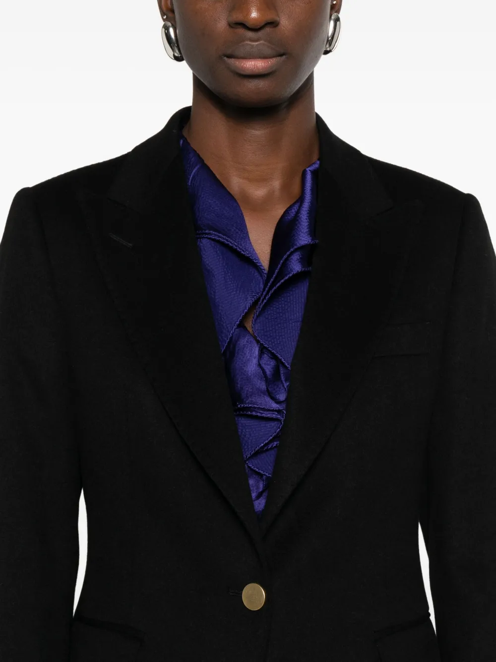 Forte Forte Wool Blazer In Black