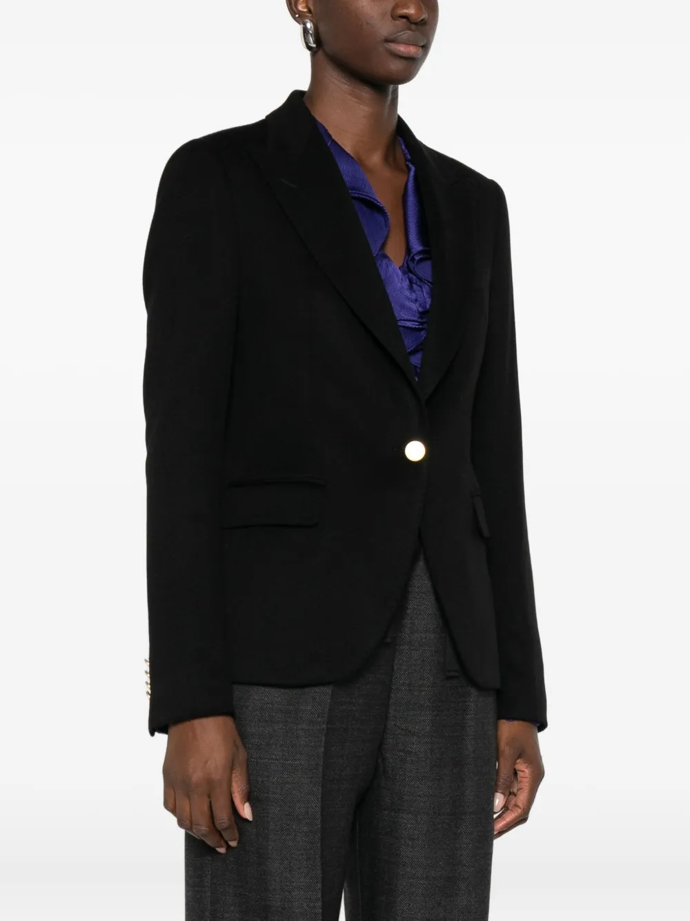 Forte Forte Wool Blazer In Black
