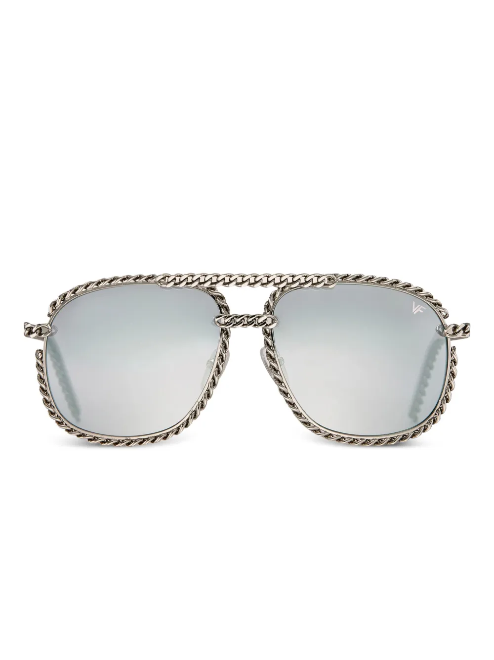 Vintage Frames Company Snatch Full Cuban Edition sunglasses | Silver | Image 1