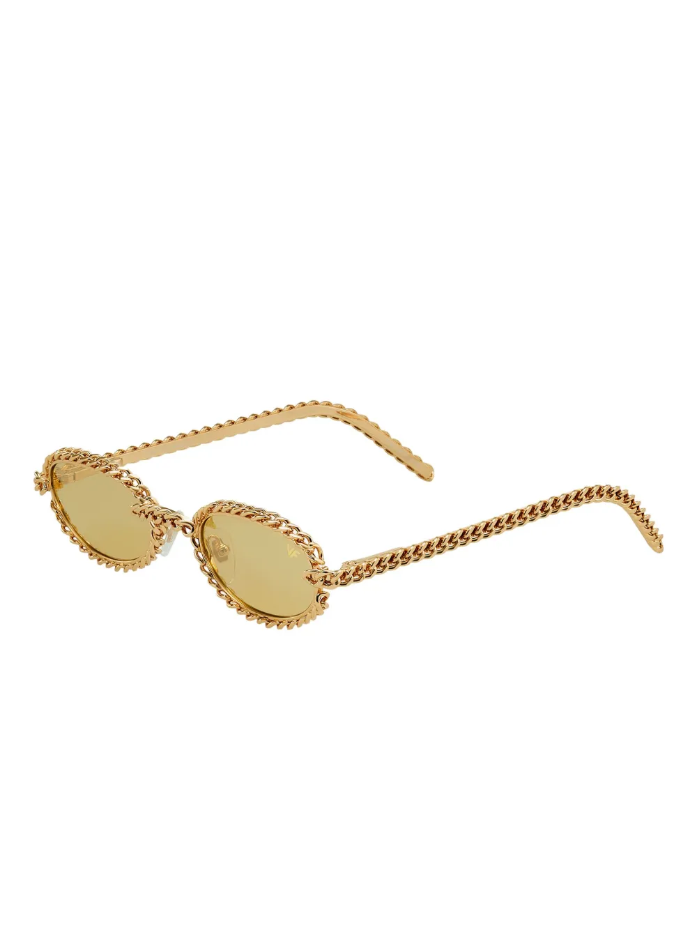 Vintage Frames Company Pac Full Cuban chain sunglasses - Goud