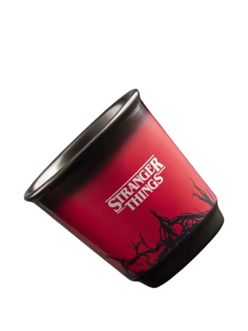Bialetti X Netflix Stranger Things Ceramic Cups (set Of Two) In Red
