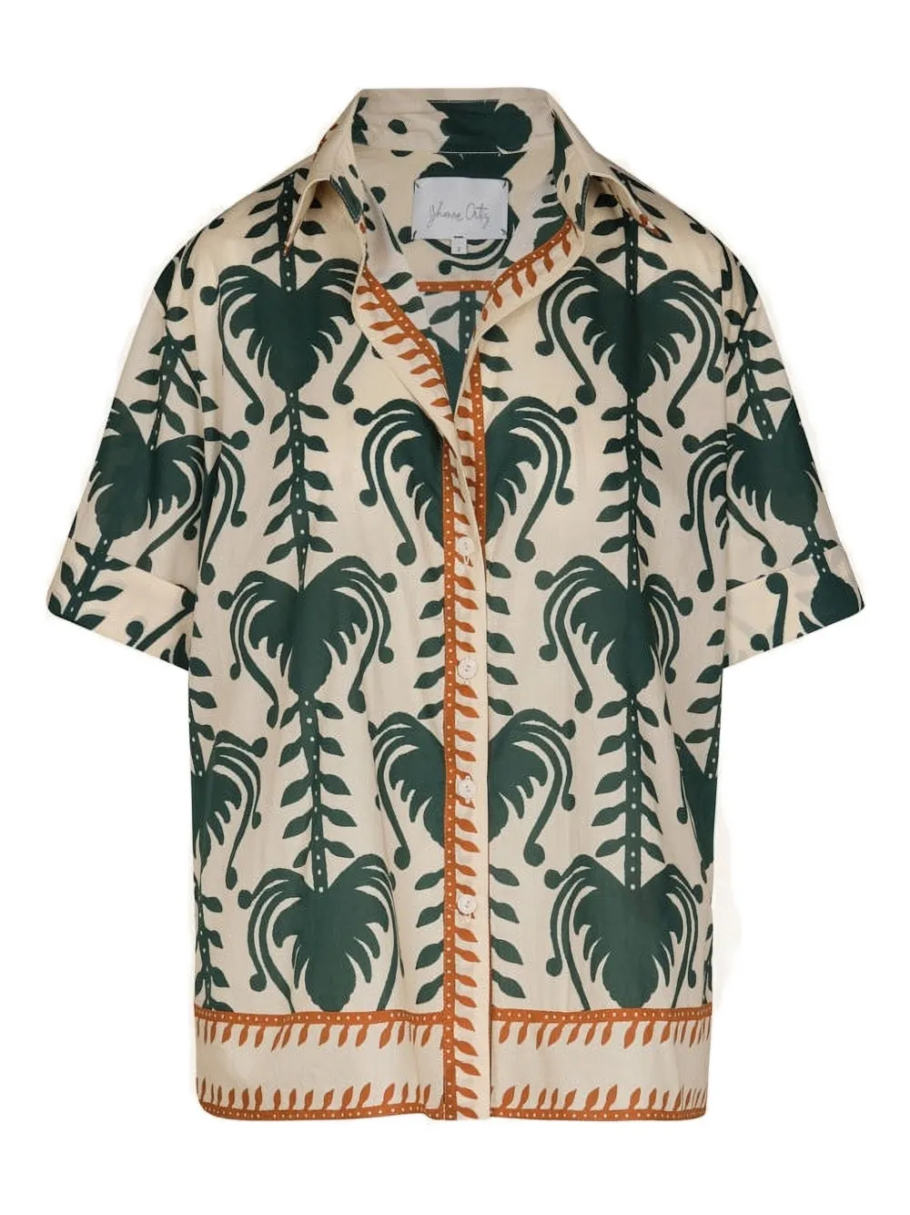 Johanna Ortiz Salty Promises printed shirt | Neutrals | Image 1