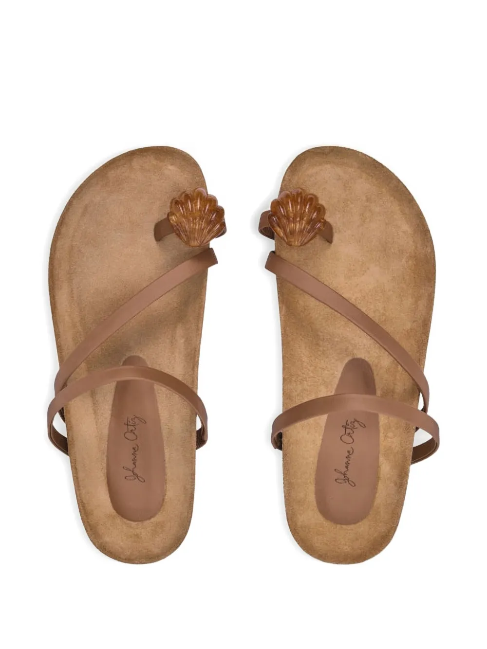 Johanna Ortiz 40mm Horse Platform Sandals In Brown