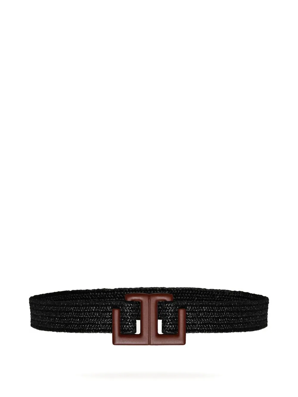 Johanna Ortiz Culture Woven Belt In Black