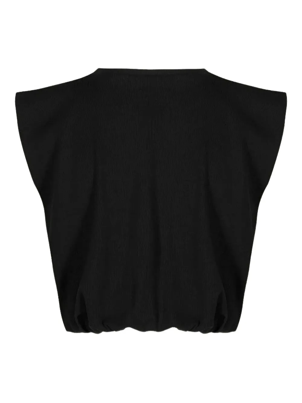 Johanna Ortiz Geribbelde tanktop Zwart