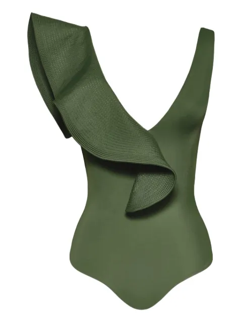 Johanna Ortiz Boleros ruffled swimsuit