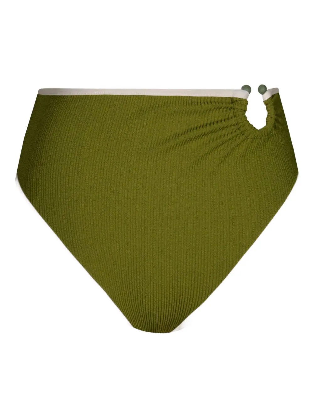 Johanna Ortiz Susurro Del Agua Bikini Bottom In Green