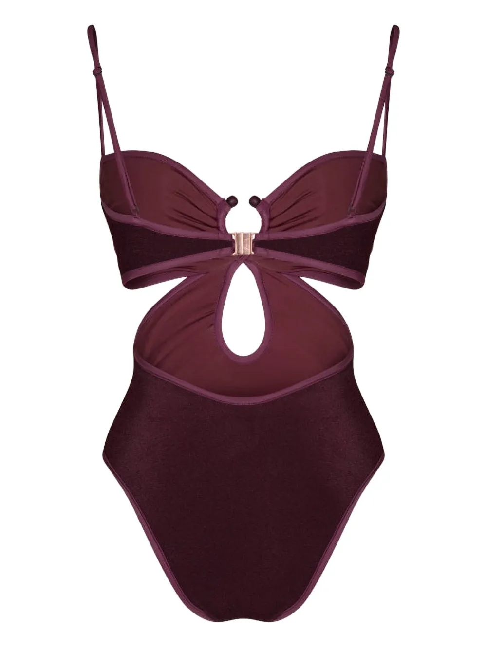 Johanna Ortiz Sunny Days badpak met uitgesneden details Rood