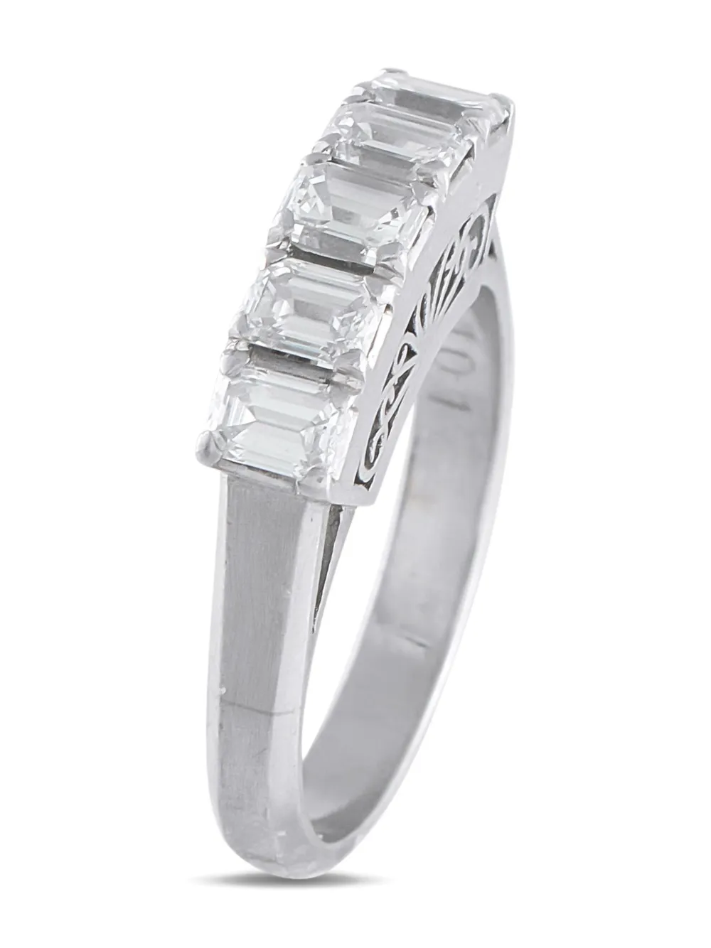 LB Exclusive platinum diamond ring - Silber