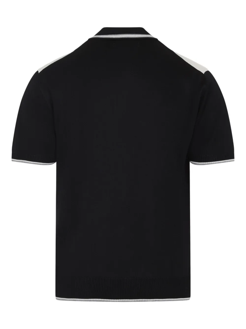 AMIRI Gestreept poloshirt met zak - Zwart