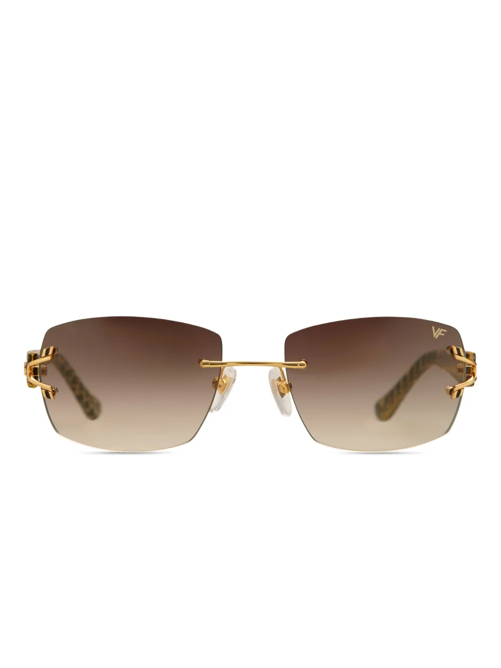 Vintage Frames Company Bal Harbour rimless sunglasses