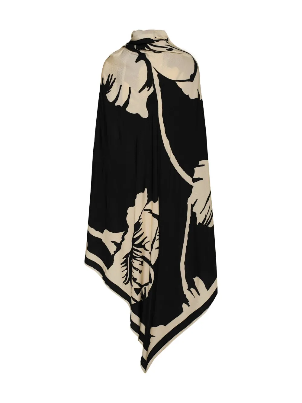 Johanna Ortiz Astromelia Silk Shawl In Black
