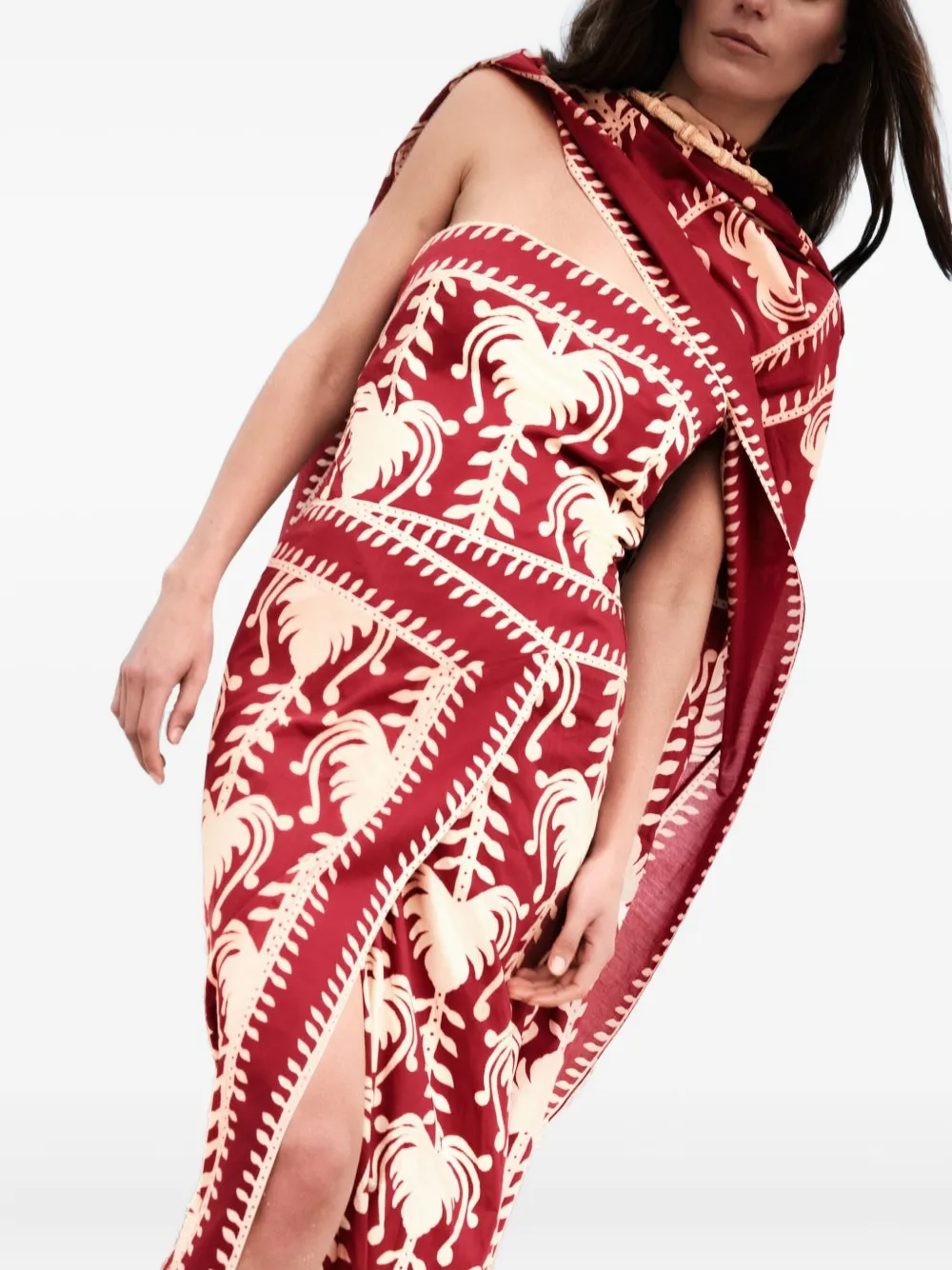 Johanna Ortiz Ancient Peru jurk - Rood