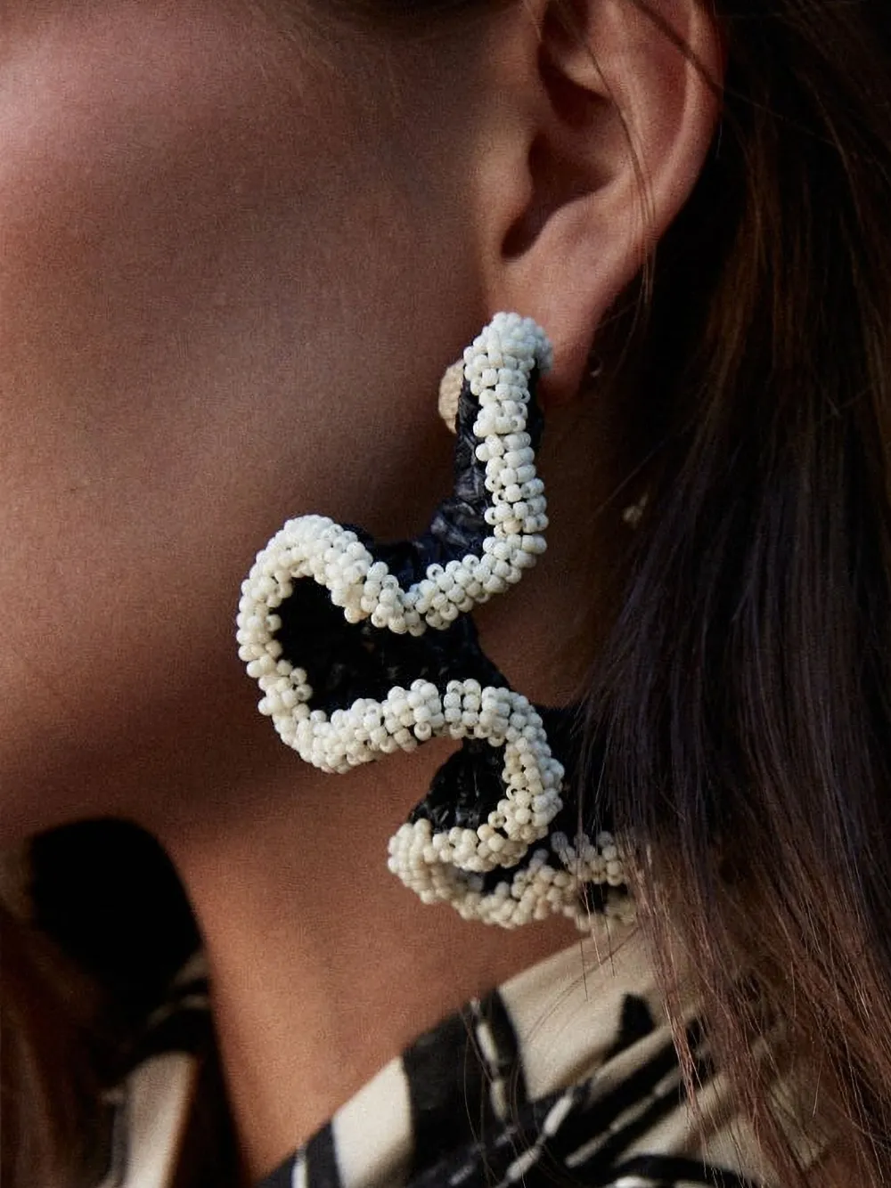 Johanna Ortiz Artistic Expressions oorbellen - Zwart