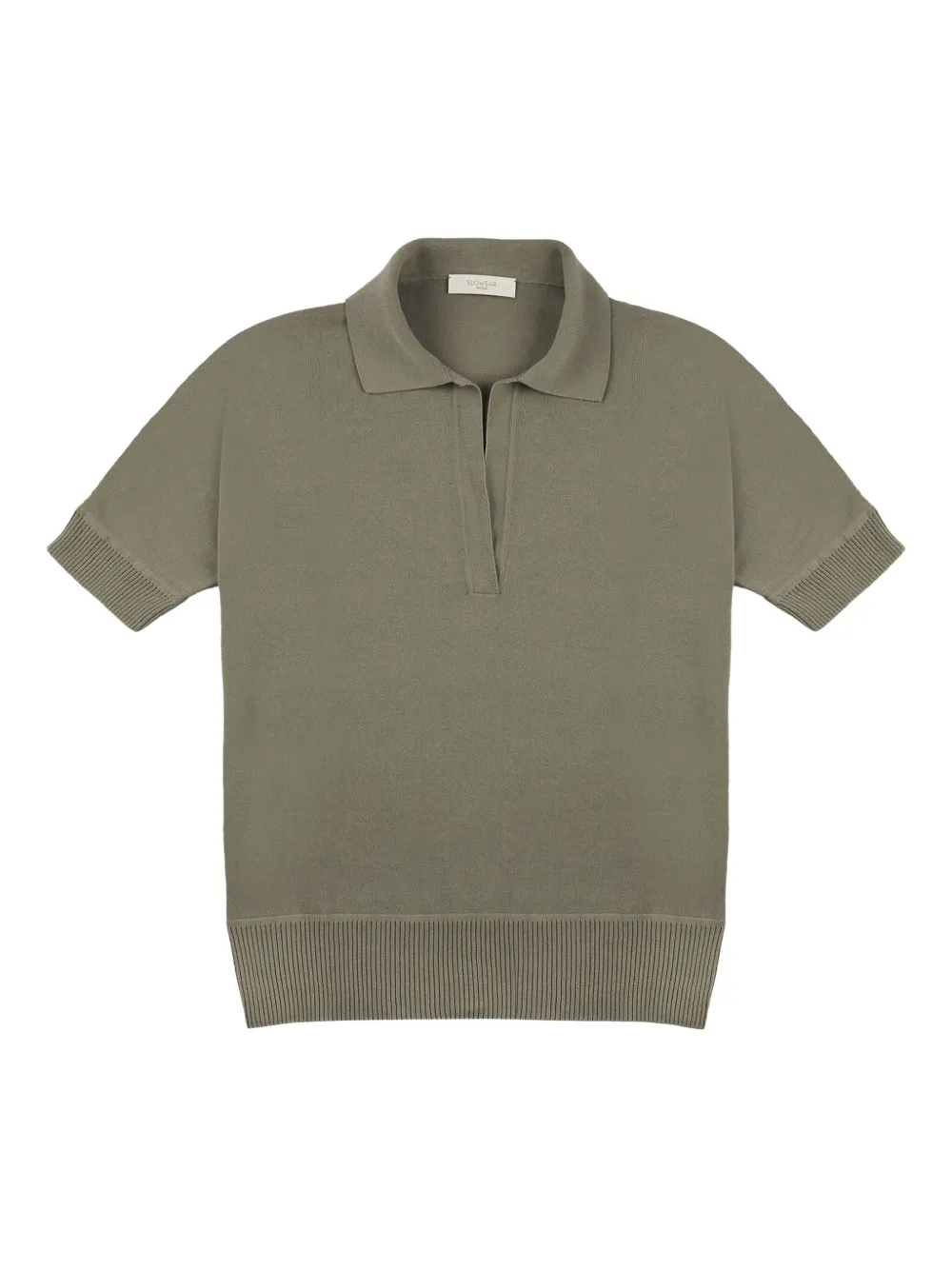 Zanone Collared T-shirt In Gray