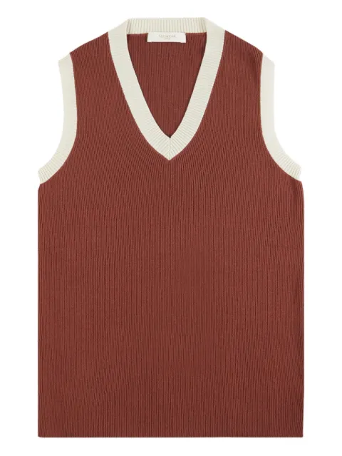 Zanone V-neck tank top