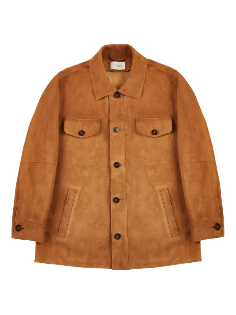 Montedoro buttoned suede jacket