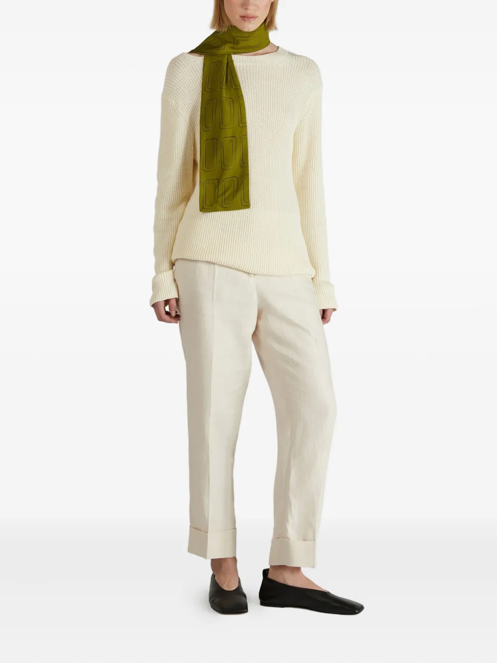 Incotex linen trousers | Straight-Leg Pants | Image 2