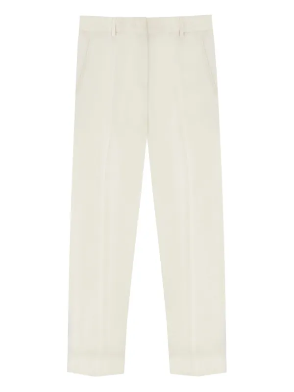 Incotex Linen Trousers in Neutrals