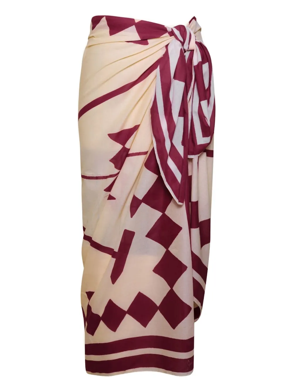 Johanna Ortiz Rhombs Polo Pareo In Neutral