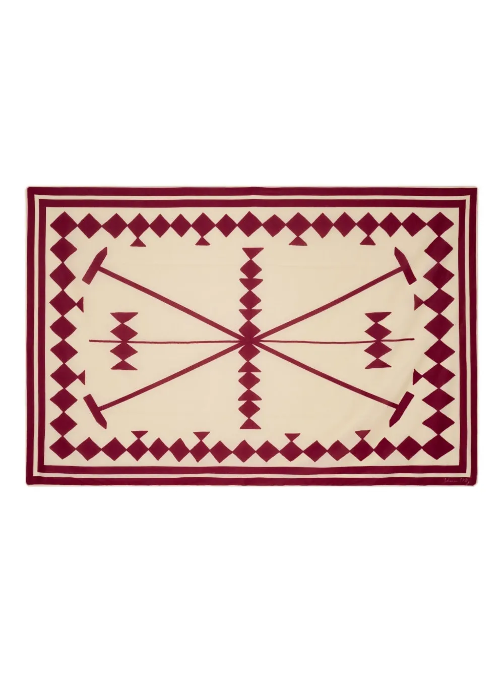 Johanna Ortiz Rhombs Polo Pareo In Neutral