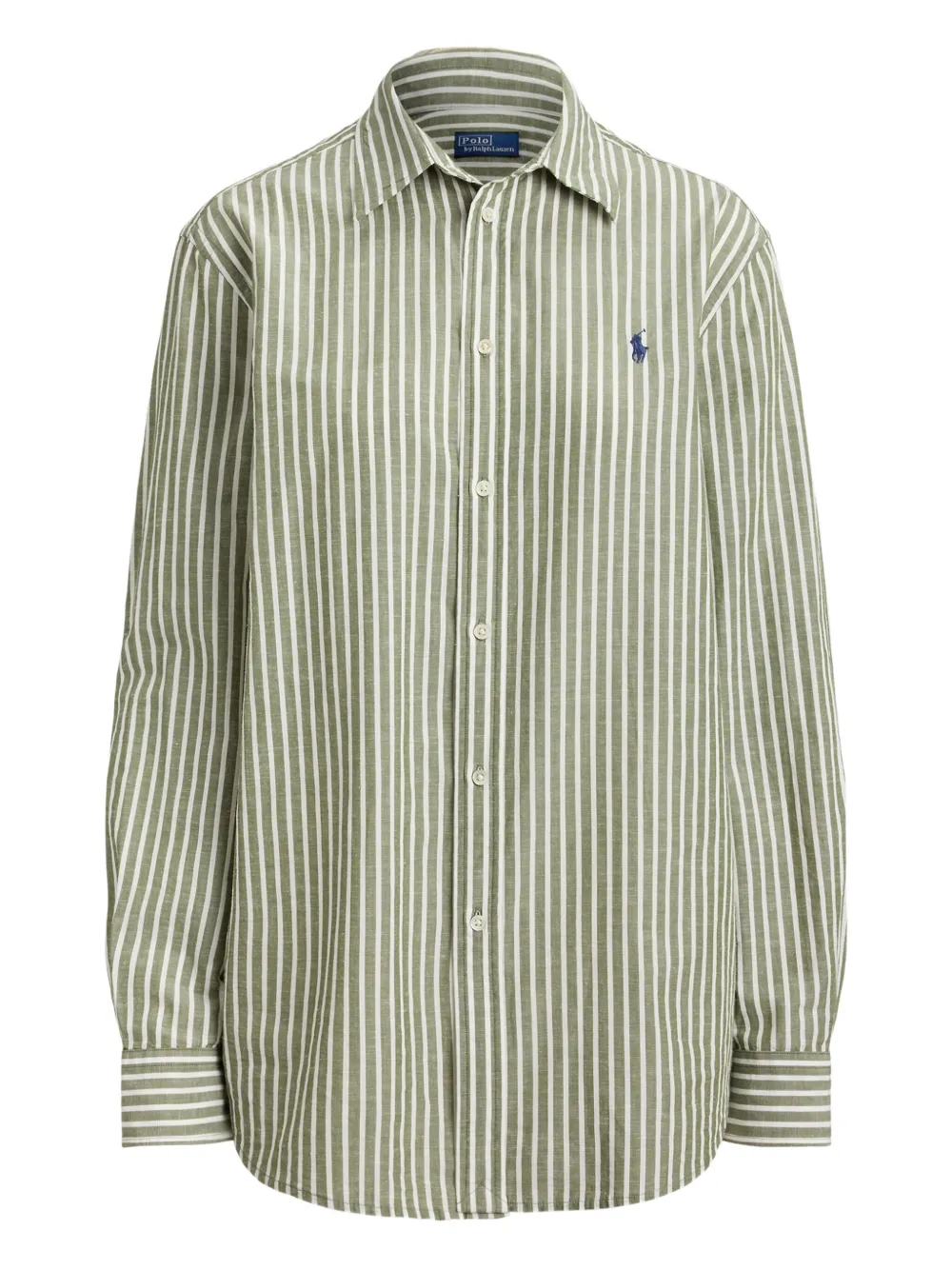 Polo Ralph Lauren Camicia a righe a maniche lunghe - Verde