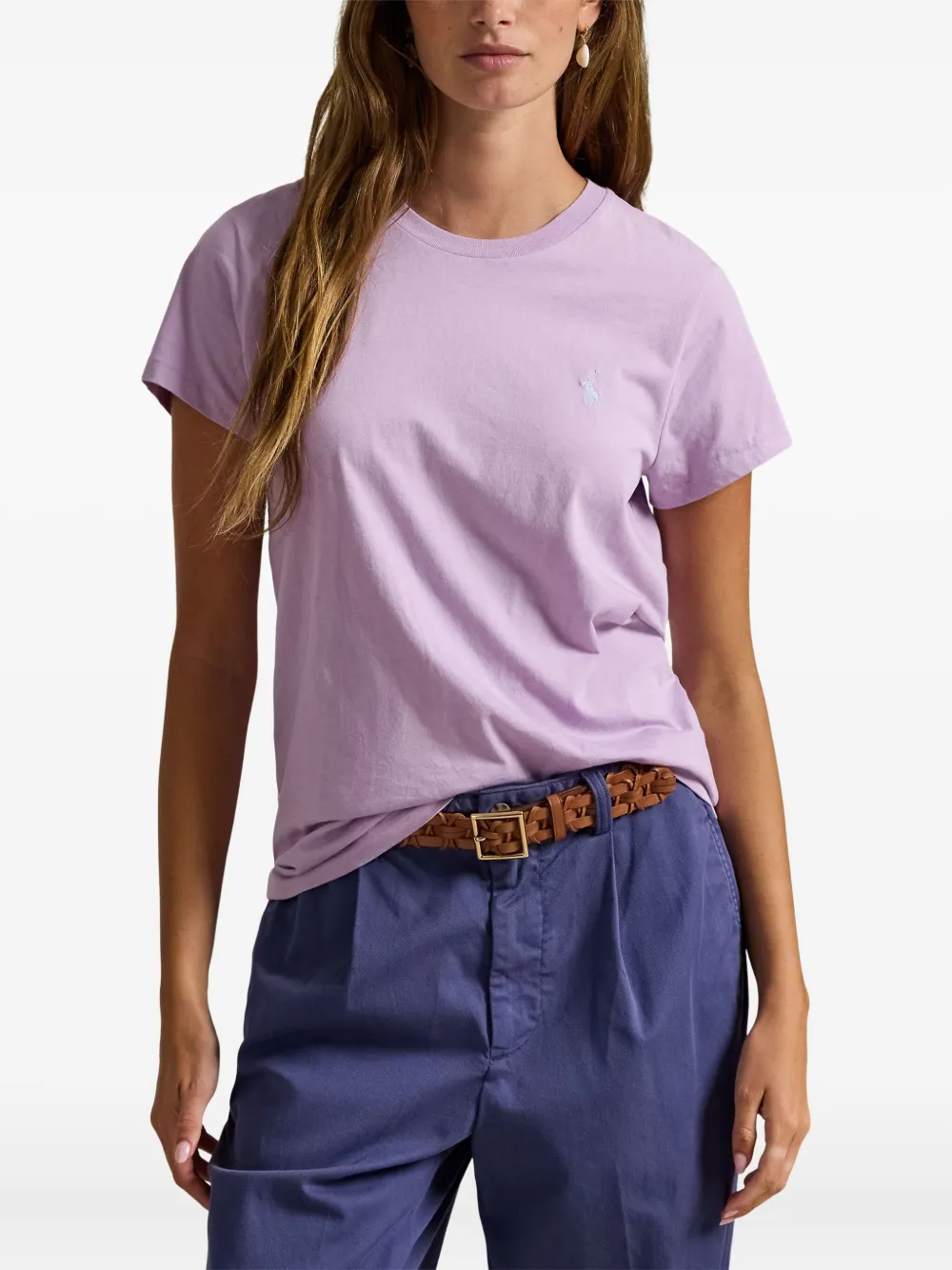 Polo Ralph Lauren Polo Pony T-shirt In Purple
