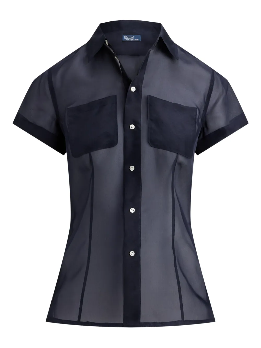Polo Ralph Lauren Classic-collar Shirt In Black